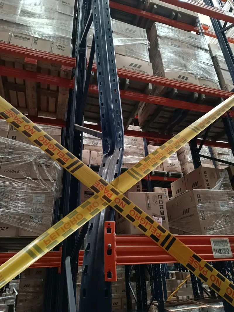 Proyecto 16 de inspección y certificación de estanterías en Colombia — Slimrack