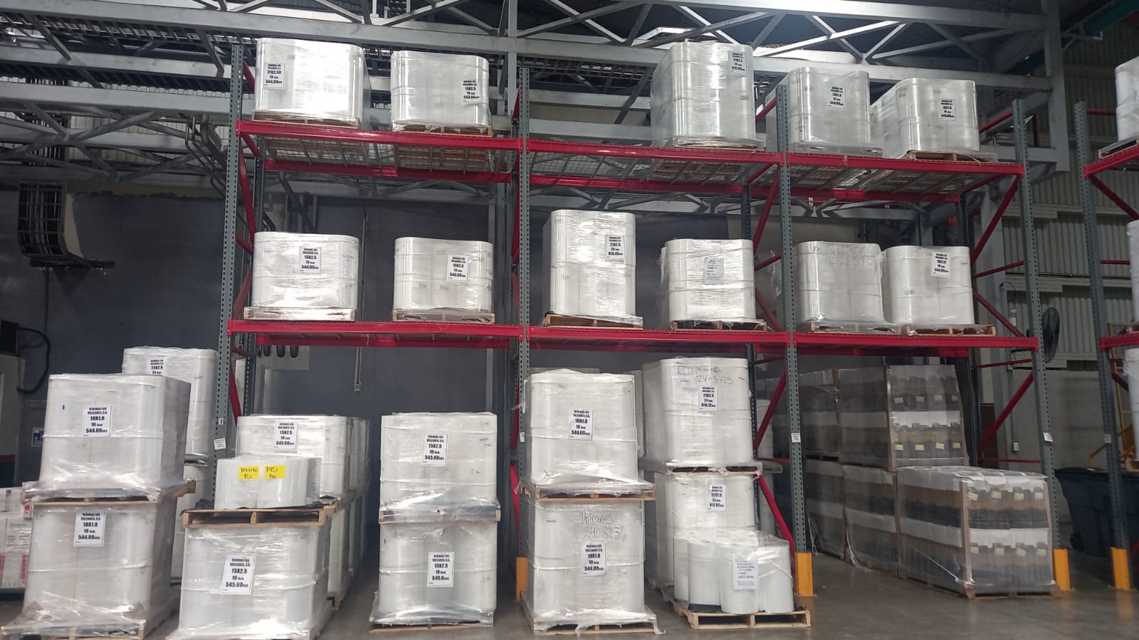 Inspección integral de estanterías