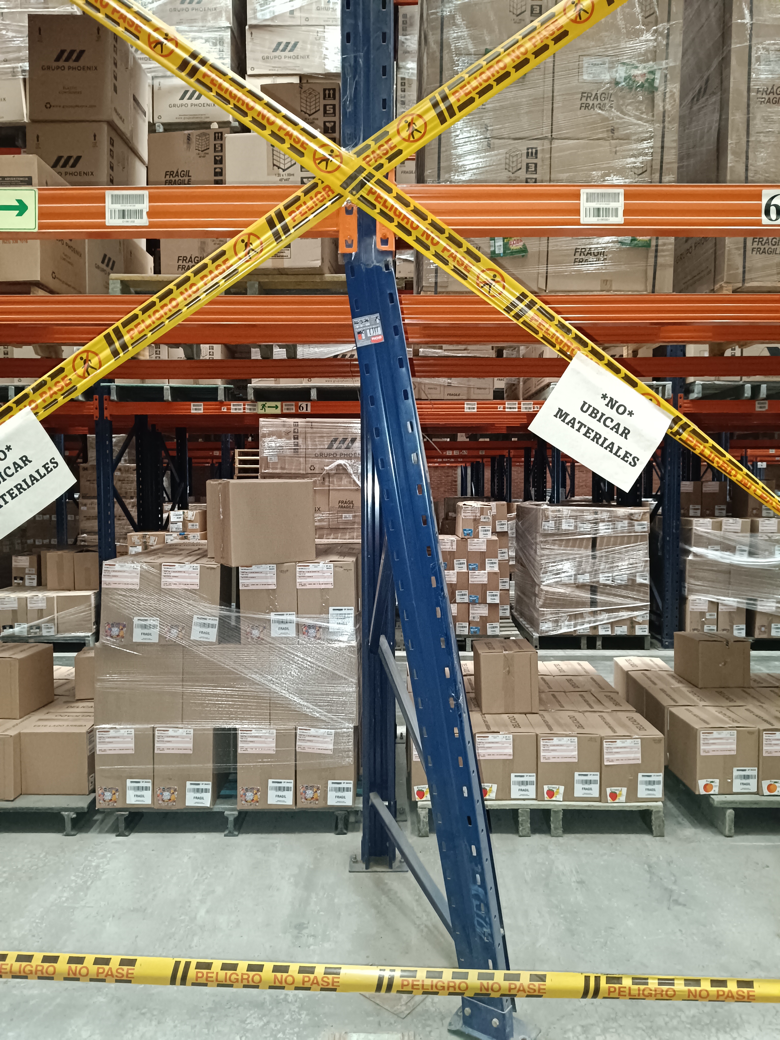 Demarcación de bodegas